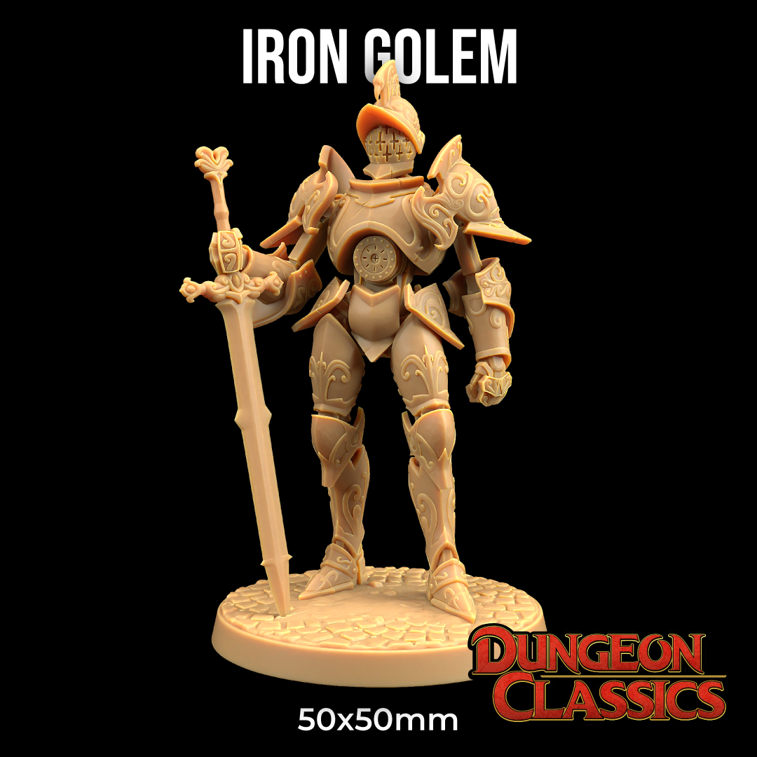 Iron Golem | PRESUPPORTED | Dungeon Classics